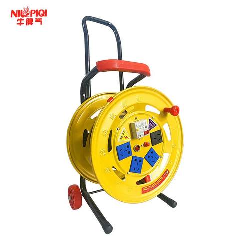 牛脾气过载过热保护电缆盘卷线盘漏电保护32A大功率30米50米2*2.5