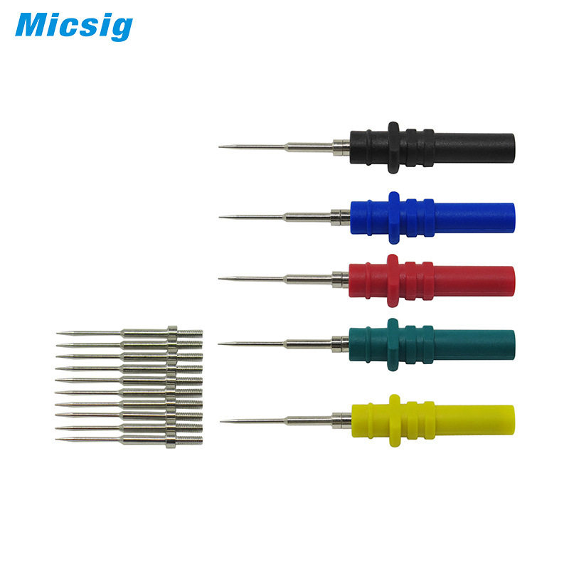 Micsig麦科信MS-A-007汽车维修刺针针刺套装组多用途φ4香蕉插孔