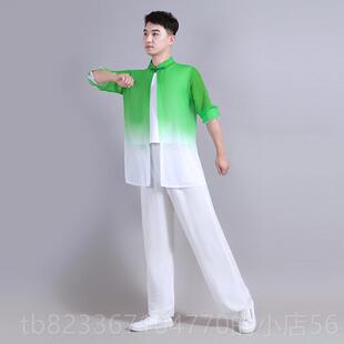 高档现代舞蹈服装演青春时合唱演出服女快板尚开场舞表广场舞连衣