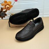 加绒棉保暖绒中老年爸爸鞋 新款 薄男鞋 老北京布鞋 商务休闲 冬季