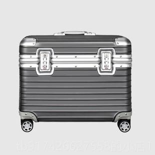 新款铝镁合金行李箱男女旅行箱摄影师拉箱杆箱相机箱登机万轮向收