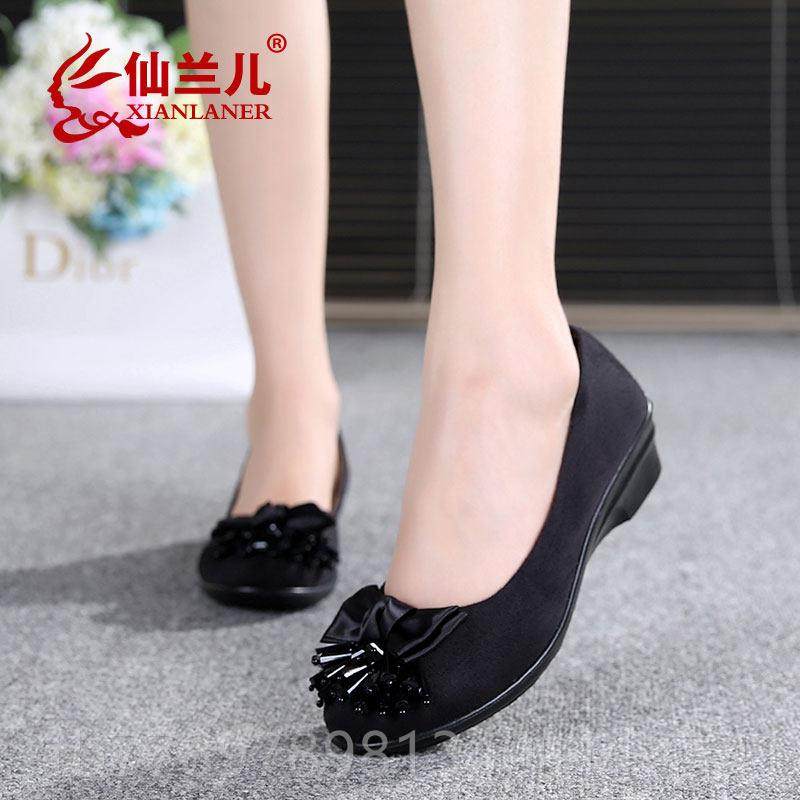 高档新款老北京布春鞋女秋单鞋平跟软工作鞋底鞋百搭休闲女平底妈,女鞋,传统布鞋,淘宝优惠券,粉丝福利购,淘宝优惠卷