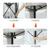 免安装 秒折叠儿童围栏防护栏婴儿爬行学步宝宝室内家用游戏围栏