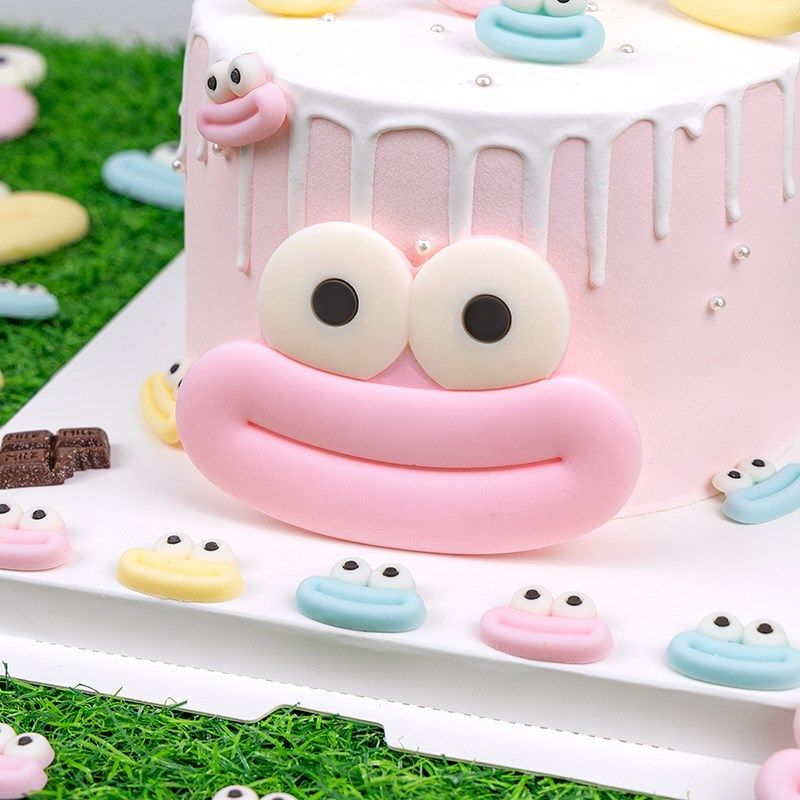 61网红大眼香肠嘴巧克力装饰摆件六一儿童节可食用烘焙蛋糕插件,节庆用品/礼品,节日装扮用品,淘宝优惠券,粉丝福利购,淘宝优惠卷