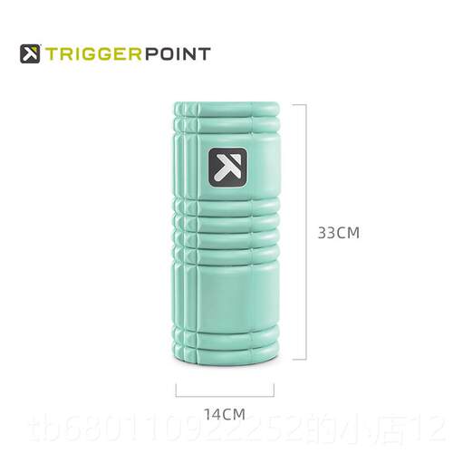正品tr瘦ig后erpoint泡沫滚轴g运动恢复瑜伽柱肌肉放松舒缓腿按摩