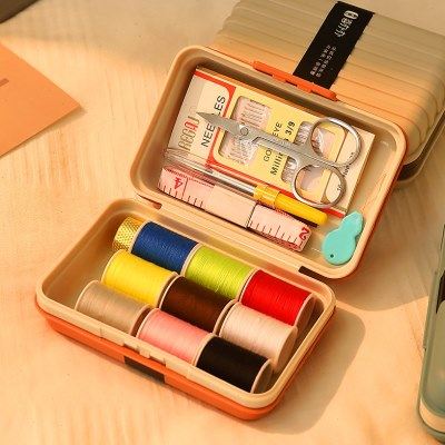 便携式高端实用居家寝室高质量多功能针线缝纫工具磁吸收纳盒,居家布艺,线盒,淘宝优惠券,粉丝福利购,淘宝优惠卷