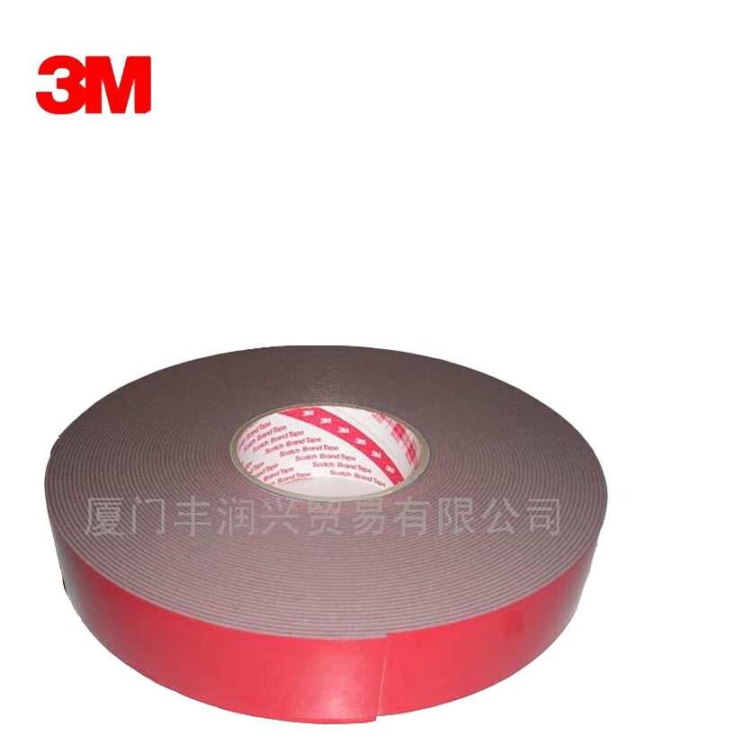 3M双面胶带3M5357丙烯酸泡棉胶汽车部件专用防水可切卷模切背胶