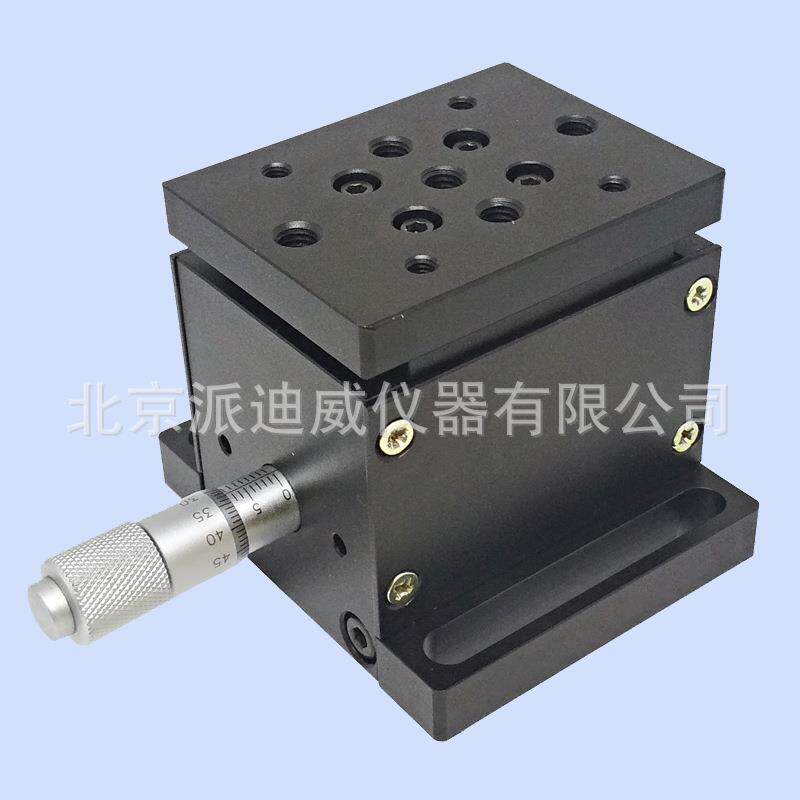 精密型手动升降台 微分头位移台 Z轴升降机滑台 微分头分厘卡