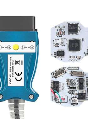 INPA K+DCAN for BMW E chassis FT232RL 9241 白色诊断线