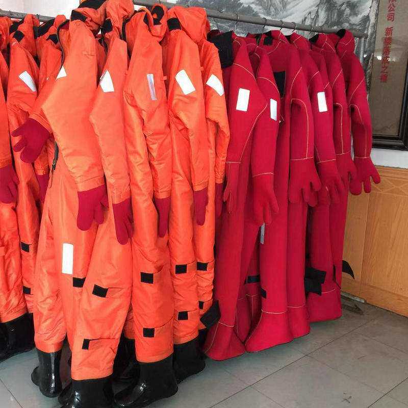氯丁橡胶DBF-II浸水救生服 船用救生保温浸水救生服 航海保温救生