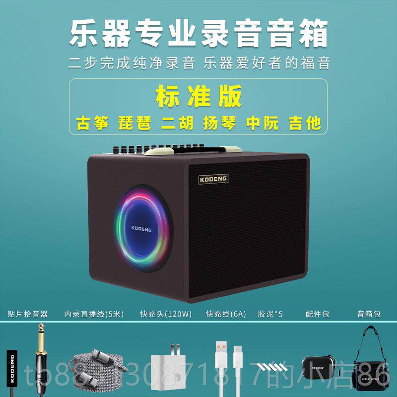 正品酷登K9琶乐器二专业录扩音直播音音箱拾音器音响古筝古琴琵吉