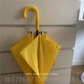 小鸡黄太了 oahz 我家自制新纯色长可柄伞雨手柄同色ins男 o款 新款