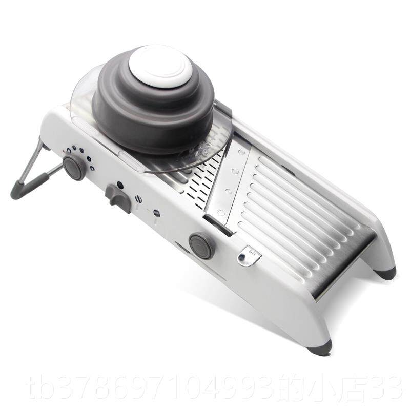 新款多功能菜切器家用不锈钢切丝柠片切器切菜机刨丝器擦菜工具切