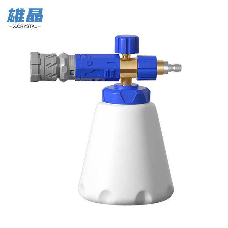 跨境新款洗车清洗泡沫壶雪花扇形泡沫pa壶家用增压加泵