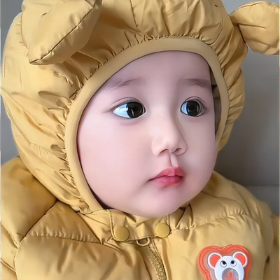 儿童棉服冬季加绒保暖