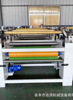 ZRF双面不锈钢板贴膜厂家网格胶布地机毯毛毡毯涂气机泵调节胶量