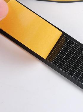 LFU背胶黑白色勾面术贴车缝粘服魔贴各双行业通用面合带胶魔术贴