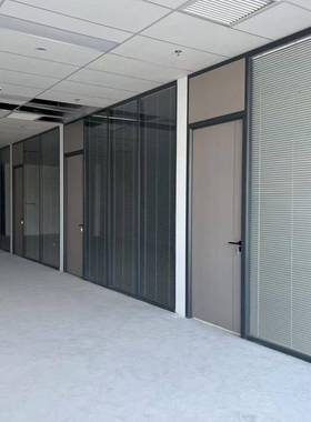 公PEZ司办公室会议室单璃隔断隔墙音隔玻断办墙公隔厂房透明玻璃