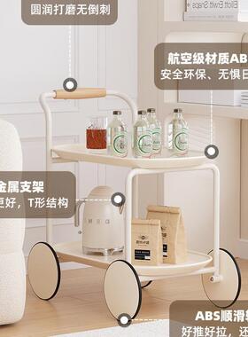边小车可移动迷红你茶推几简易家用收纳WMI创几意小桌子阳台网置