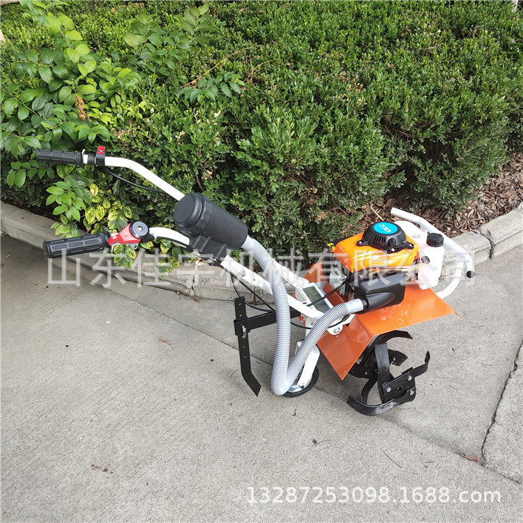 四冲程手推微型锄草松土机