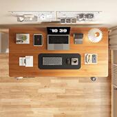 电桌动升办降桌电脑椅套装 家711用公书桌电竞子桌工作台桌可升降