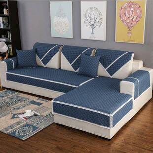 浦江家家酷纯绗夹缝棉沙发垫半成品地炕垫沙色发坐套卷材素雅布料