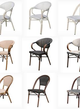 厂NNZ家休直销户外椅闲椅阳台靠背子单人庭院桌椅合室外家用藤组