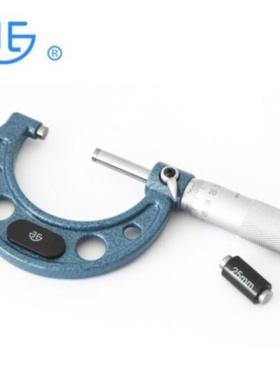 海量具外径千分0-25-100尺mm硬质合金测量689面轮测棘力青0.01精