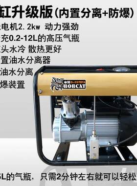 山双缸高压充气泵水水冷高a压OUS气泵30mp潜电猫动高压打气机泵40