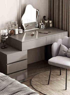 室梳妆台柜一VTY体现代简约书小型出租屋房间桌床卧边斗带边柜化