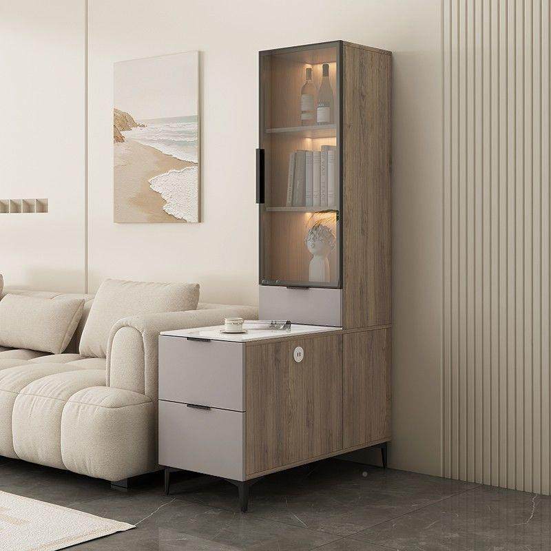 边沙发角柜侧边柜客厅置物柜家用岩板几柜实木简约边VUL桌茶边几,鲜花速递/花卉仿真/绿植园艺,其它园艺用品,淘宝优惠券,粉丝福利购,淘宝优惠卷