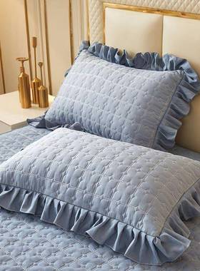 床裙垫笠加厚床床单件棉两用VTZ防滑夹四季通床罩床罩保护套亲肤