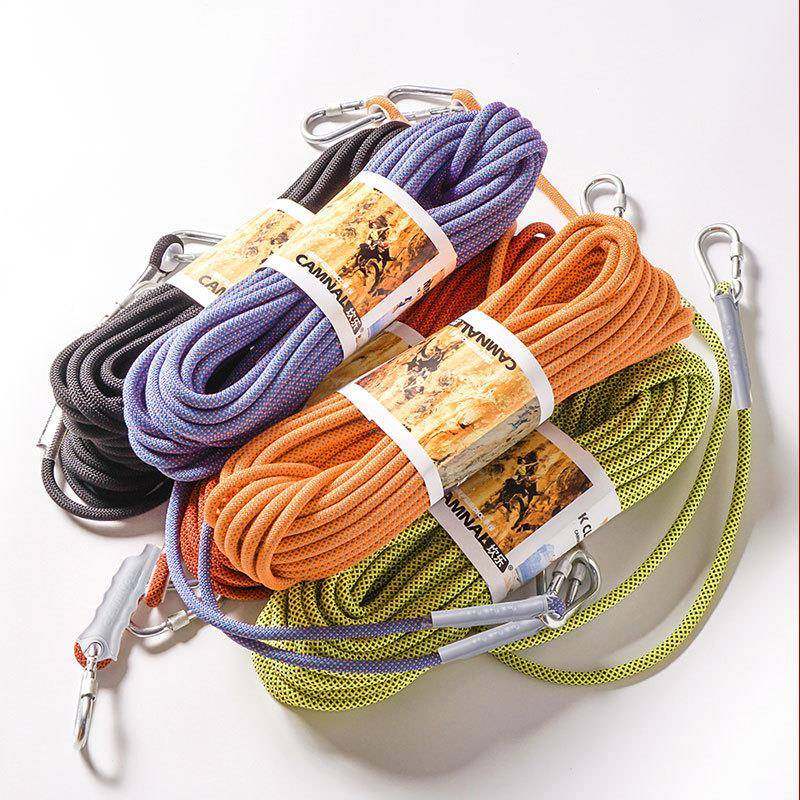 坎乐m户COQ外2m登山绳攀岩绳生速降绳救绳子安全绳索攀登装备101