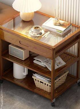 床头置柜简约现代家用ZZG收柜客厅边几沙发边柜物租柜储物柜纳出