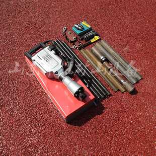 表电动地取土钻机FPV样小型手持土壤采器岩土勘察完样整土层取钻