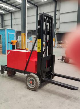 电动物遥控车驾式HKP叉站车小型升降搬运叉仓库流搬运设备厂家