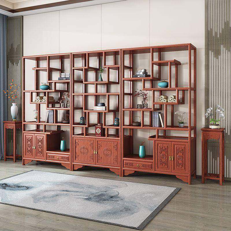 实木式仿古博古架列多宝阁书架办公室DRH商铺隔断中架茶柜摆件架,鲜花速递/花卉仿真/绿植园艺,其它园艺用品,淘宝优惠券,粉丝福利购,淘宝优惠卷