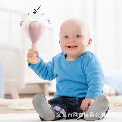 幼儿园木质摇铃小鼓尔打击乐蹈WXD器舞活动道具奥音课乐响板串铃