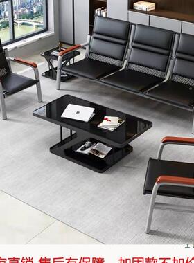 办公沙发人茶几合三组位SHF连排椅接待沙铁架候诊排椅发等候椅长
