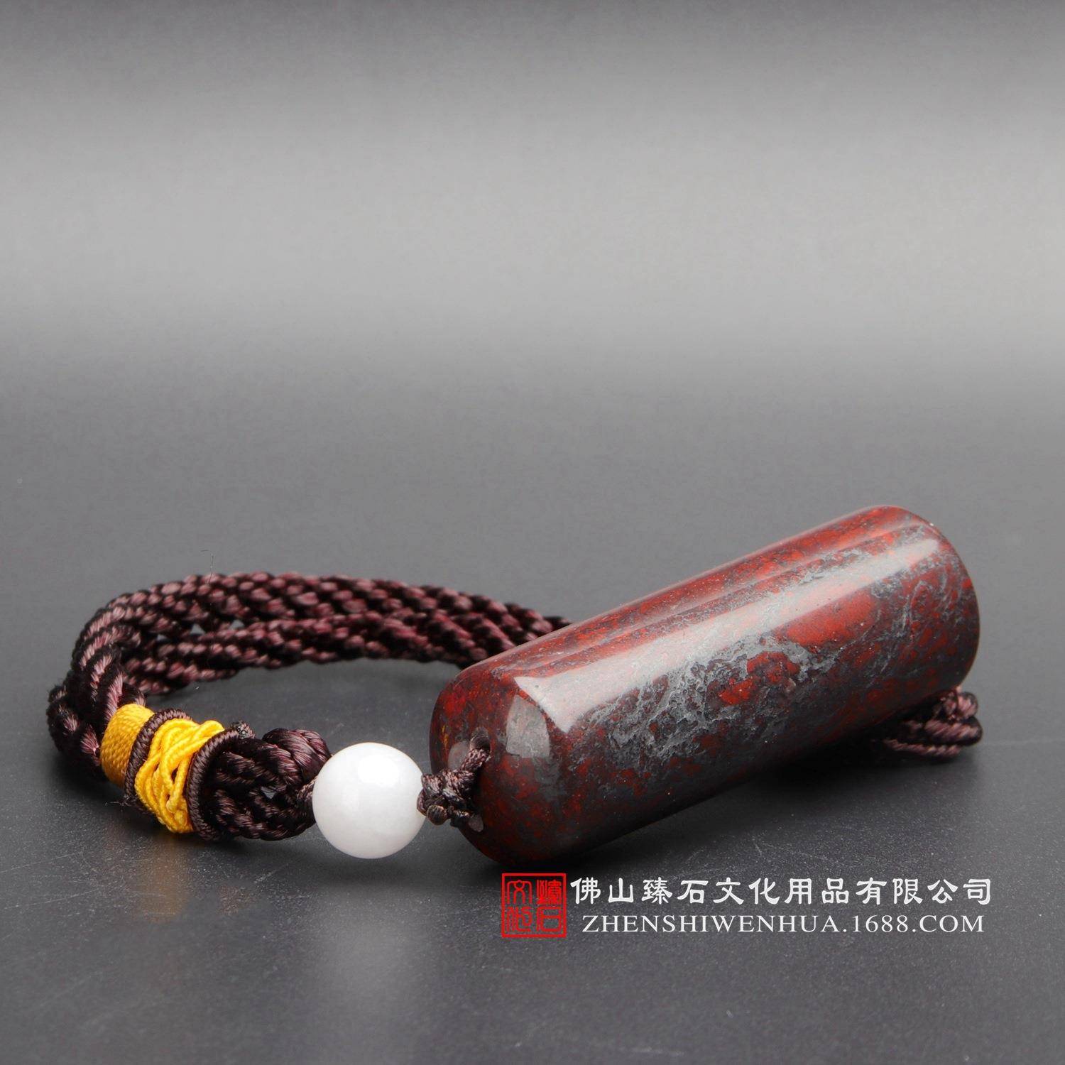 天然鸡血石个人休印章个私印人鉴手天然鸡血工人休闲闲图章