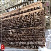 gc002不磨楼锈钢水晶玻璃屏风酒店售部透光砂玻璃隔断