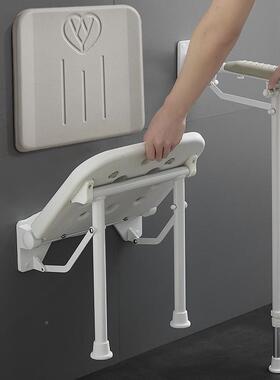 老人孕浴洗椅A1137P靠子可折叠老年室人卫生间淋妇浴座椅沐澡浴凳