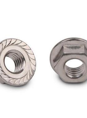 4级白ABA锌/六角蓝法螺母DIN692兰338*15*11法兰螺母