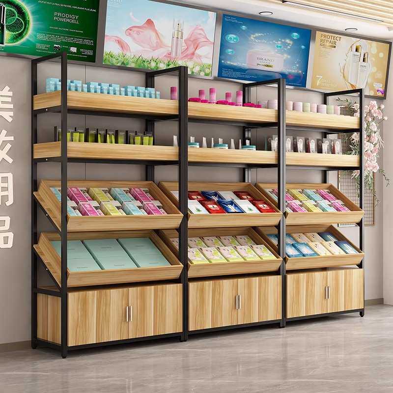 超市货架多功能零食展示架水果架便利店小卖部散称休闲食品展示柜