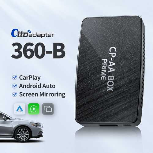 OTTOCAST新品CA360三通道有线转无线CarPlay盒子airplay+Android