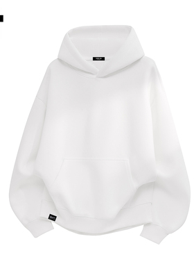 it :5cm/FIVECM白色厚款连帽卫衣男女2026新款秋冬季宽松休闲上衣