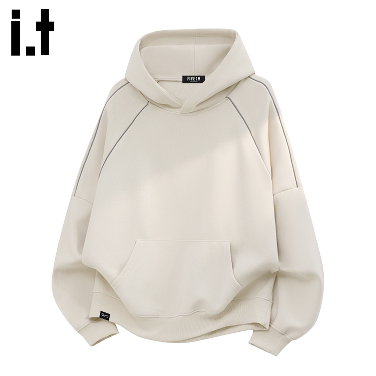 it：fivecm美式重磅复古连帽卫衣男春秋季设计感痞帅休闲上衣外套,男装,卫衣,淘宝优惠券,粉丝福利购,淘宝优惠卷