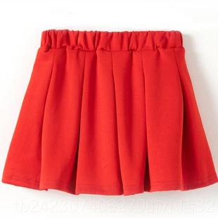 正品小美丽国舞蹈演出装儿童服元旦表演国风大红色幼儿园学生运中