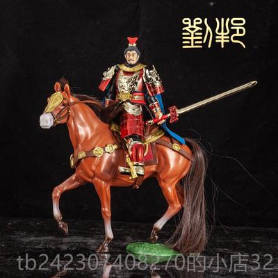 正品三国演义赵云羽型诸葛亮张飞手办五虎关上偶将模摆件可动兵人