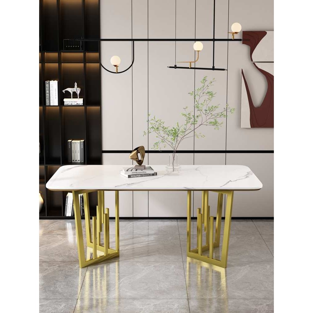 铁艺不锈钢支架子餐桌脚大理石岩板奢石瓷砖茶桌腿会议桌茶几底座